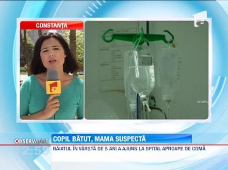 Un copil bolnav de autism din Braila a fost batut crunt de mama