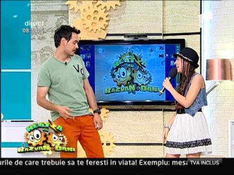 Nicole Cherry, invitata la "Neatza cu Razvan si Dani"