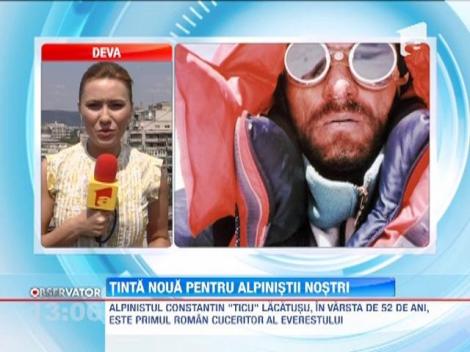 Constantin Lacatusu, primul roman care a cucerit Everestul, se pregateste de o noua provocare