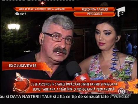 Silviu Prigoana: "Eu o iubesc sincer pe Adriana"