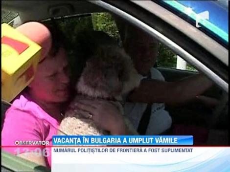 Vacanta din Bulgaria a umplut vamile