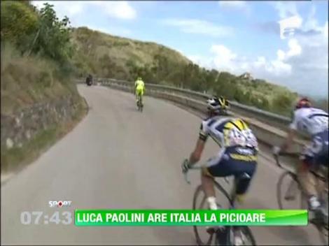 Luca Paolini a castigat etapa a treia din Turul Italiei