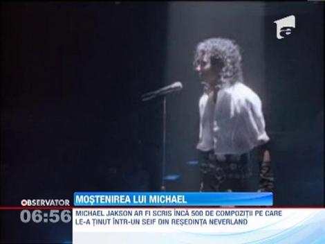 500 de compozitii muzicale ale lui Michael Jacksonar fi ascunse intr-un seif din resedinta Neverland