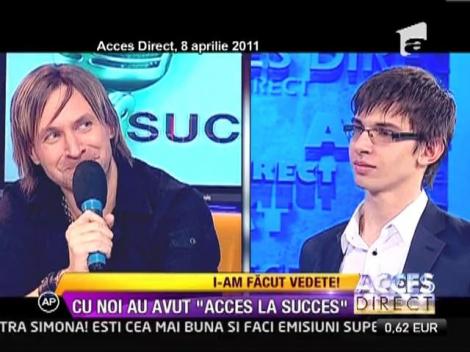 Cristina si Cristian, la Acees Direct