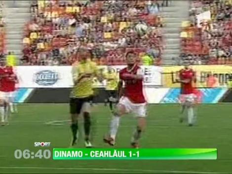 Dinamo - Ceahlaul 1-1/ "Cainii" s-au impiedicat in drumul spre Europa!