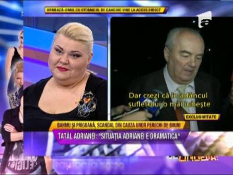 Tatal Adrianei Bahmuteanu, despre impacarea fiicei lui: "Situatia e dramatica"
