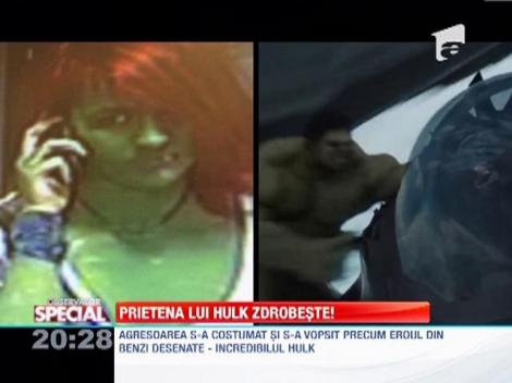 Agresoare constumata in Hulk