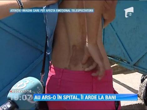 Arsa pe masa de operatie, cere 200 de mii de euro despagubiri