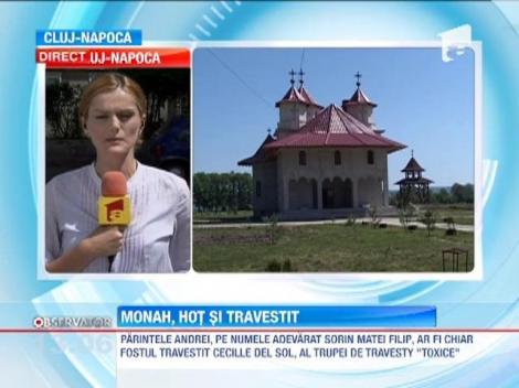 Calugarul care a fugit cu banii manastirii din Salaj e un fost travestit - Cecille del Sol!