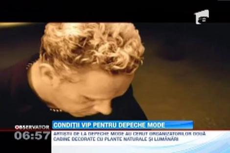 Pregatirile pentru concertul celor de la Depeche Mode sunt in plina desfasurare