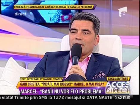 Marcel Toader: "Eu sunt decis sa divortez de Gabriela Cristea"