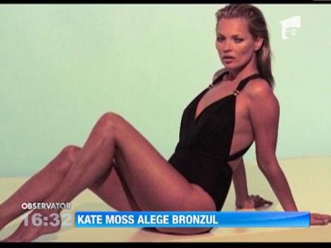 Kate Moss, imaginea unei cunoscute firme de autobronzante