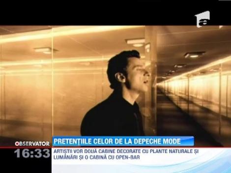 Baietii de la Depeche Mode vor bere romaneasca! 