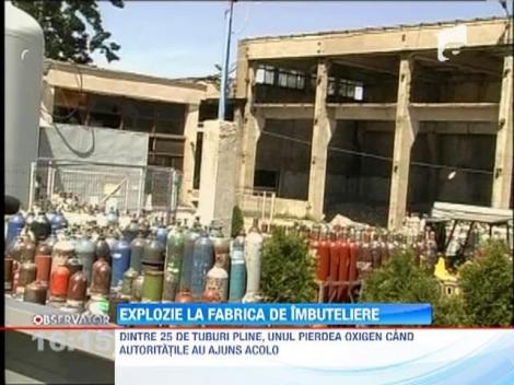 UPDATE / Explozie puternica in Brasov la o fabrica de butelii