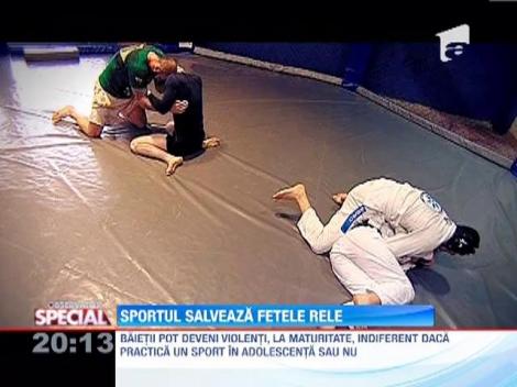 Fetele care fac sport in adolescenta nu devin agresive la maturitate