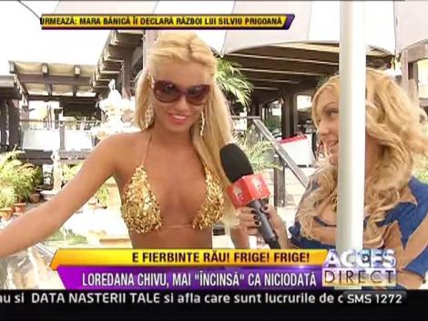 Loredana Chivu, la plaja in cel mai sexy costum de baie