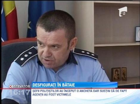 Soferi desfigurati in bataie