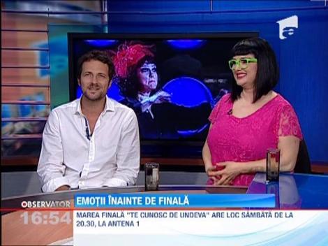 Emotii inainte de marea finala "Te cunosc de undeva!" | Concurentii vor deveni personaje din musicaluri