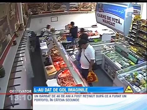 Hot de buzunare surprins in plina actiune