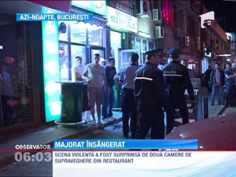 Atacati cu sabii si topoare la o petrecere de majorat din Capitala