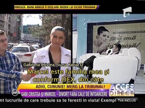Gabi Cristea si Marcel Toader, divort fara cale de intoarcere