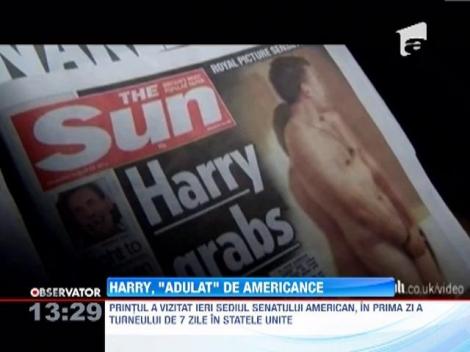 Si-a invatat lectia! Printul Harry, "imbracat" la prima vizita oficiala in Statele Unite