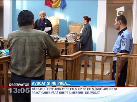 Un bacauan s-a dat drept avocat si a inselat zeci de oameni