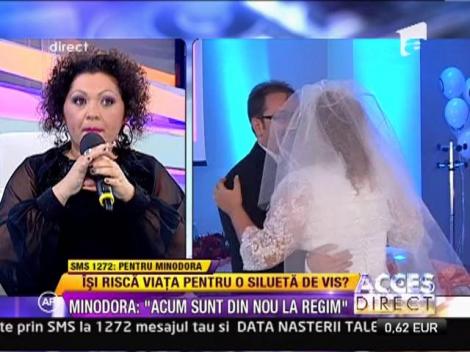 Afla cum a slabit Minodora peste 20 de kilograme