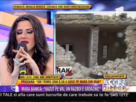 Mara Banica, in transeele razboiului din Irak