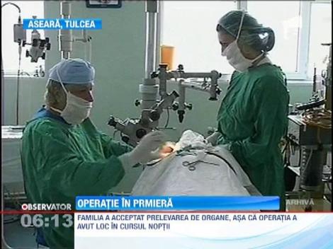 Operatie de prelevare de organe, in premiera, la Spitalul Judetean din Tulcea