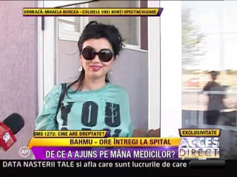 Adriana Bahmuteanu a ajuns la doctor