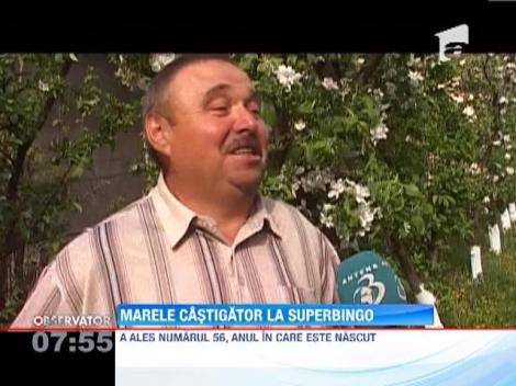 Superbingo Metropolis: Gheorghe Tifrea, din Toplita, mai bogat cu 500.000 de lei....