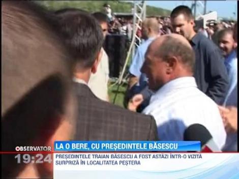 Traian Basescu, la Ziua comunei Pestera