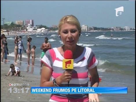 Weekend frumos pe litoral