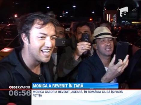 Monica Gabor a revenit in Romania! Vrea sa o vada pe Irina si sa-si viziteze parintii