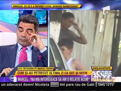 Gabriela Cristea si Marcel Toader si-au petrecut ultimul weekend inainte de a divorta, diferit.