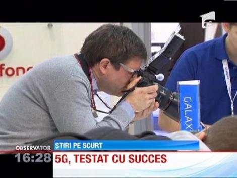 O companie de telefonie mobila a testat cu succes tehnologia 5G