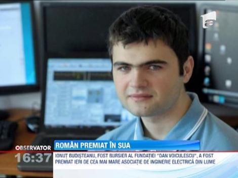 Roman premiat in SUA