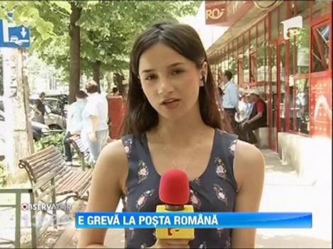Greva spontana la Posta Romana