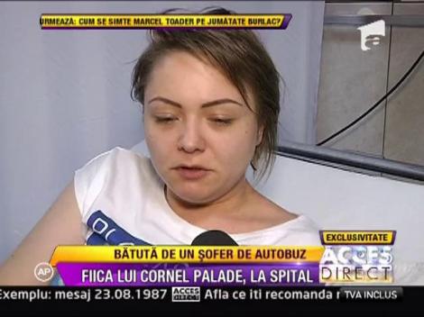 Fiica lui Cornel Palade a fost batuta in plina strada de un sofer de pe autobuz