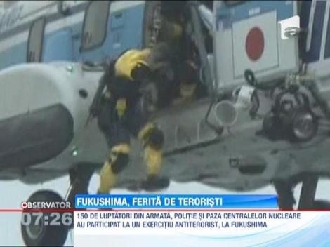 Simulare de lupta impotriva terorismului nuclear din Japonia