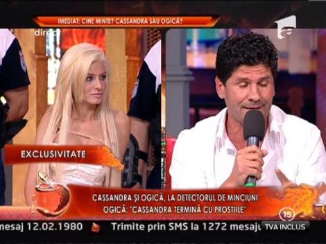 Cassandra si Ogica, la detectorul de minciuni! Viespea a spus adevarul!