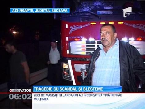 Tragedie cu scandal si blesteme pe o sosea din Suceava
