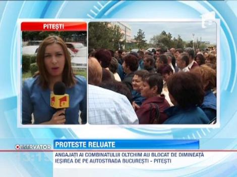 Protestele de la Arpechim au reizbucnit astazi cu si mai mare violenta