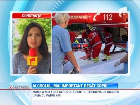 Un baietel de 13 ani isi ingrijeste mama alcoolica, dar nu si-a putut feri de pericol si fratiorul de doi ani