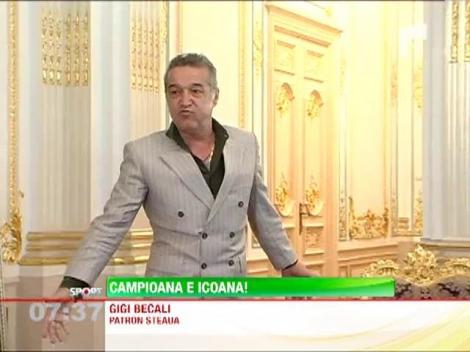 Becali: "La Steaua, jucatorii trebuie sa vina in genunchi, ca la icoana!"