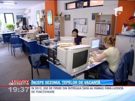 Incepe sezonul tepelor de vacanta