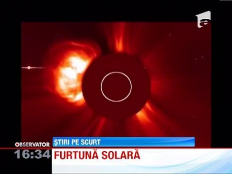 Cea mai puternica furtuna solara din 2013, surprinsa de NASA