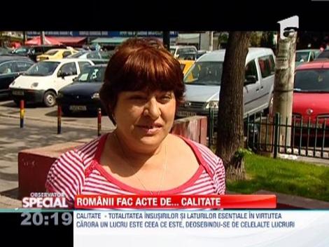 Romanii nu fac diferenta intre "calitate" si "caritate"