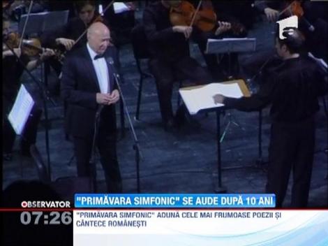 Tudor Gheorghe readuce pe scena spectacolul "Primavara Simfonic" 